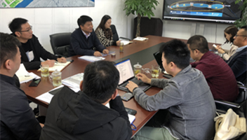 广州励丰文化公司赴集团洽谈交流