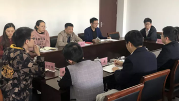 中建三局设计总院浙江院来淮考察