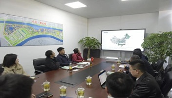 中建科工集团赴淮交流洽谈