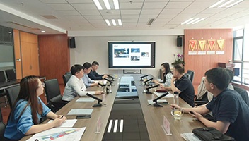 中书集团来淮交流洽谈