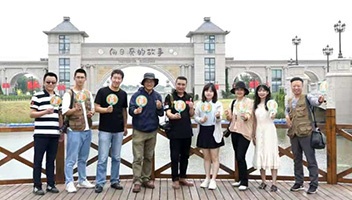 “运河之都 非遗之美”全媒体采风团队走进里运河文化长廊、白马湖景区