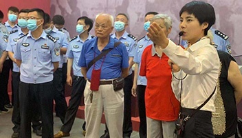 集团讲解团队参与“光辉百年——庆祝中国共产党成立100周年”主题展讲解工作