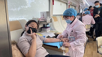 【最美文旅人】开展无偿献血 奉献一份爱心