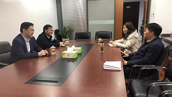 交通银行淮安分行到访交流