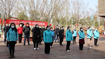 白马湖景区开展疫情防控应急预案演练