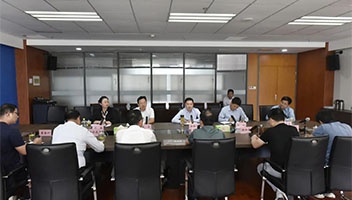 金湖县来访交流白马湖南片区项目合作