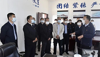 市生态环境局、市文旅集团调研推进白马湖生态价值实践路径工作