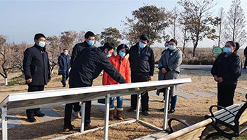 省生态环境厅赴白马湖开展省级生态文明教育实践基地现场核查