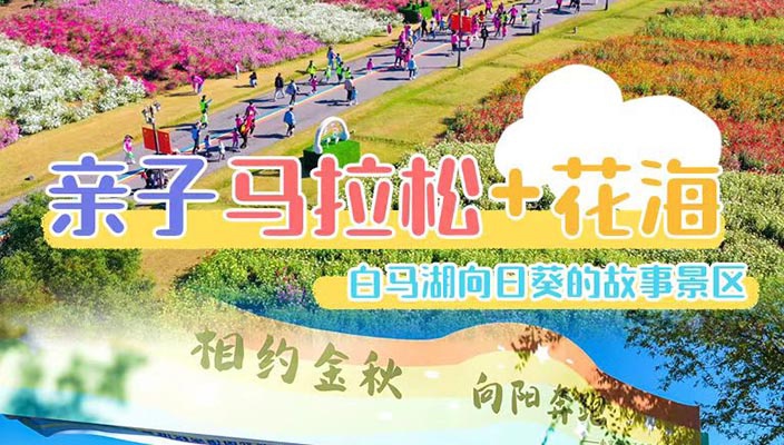 相约金秋·向阳奔跑——亲子马拉松欢乐开跑