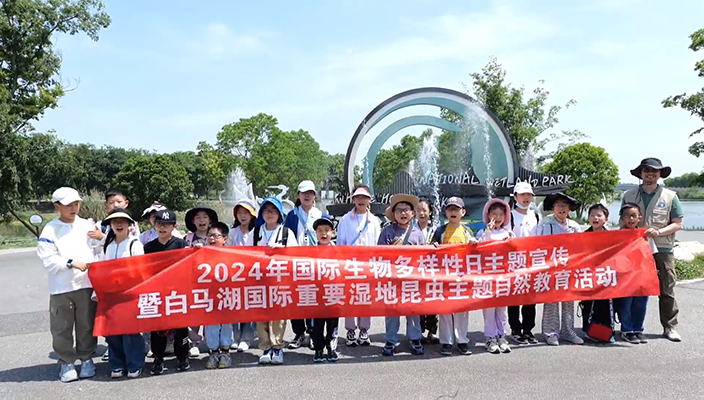 白马湖国际重要湿地昆虫主题自然教育活动成功举行