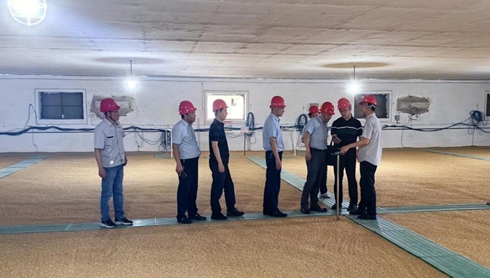 直属粮库公司通过夏粮收购联合督导检查