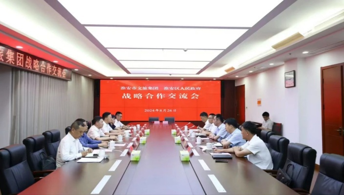 市文旅集团赴淮安区开展交流合作